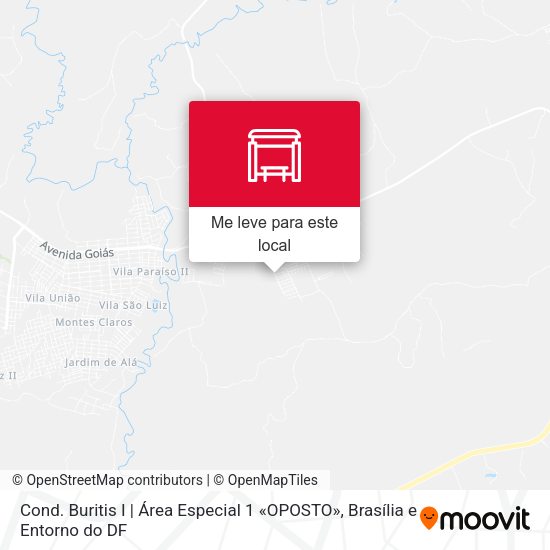 Cond. Buritis I | Área Especial 1 «OPOSTO» mapa