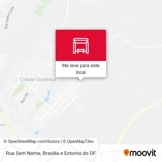 Rua Sem Nome mapa