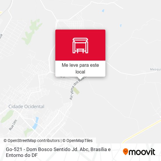 Go-521 - Dom Bosco Sentido Jd. Abc mapa