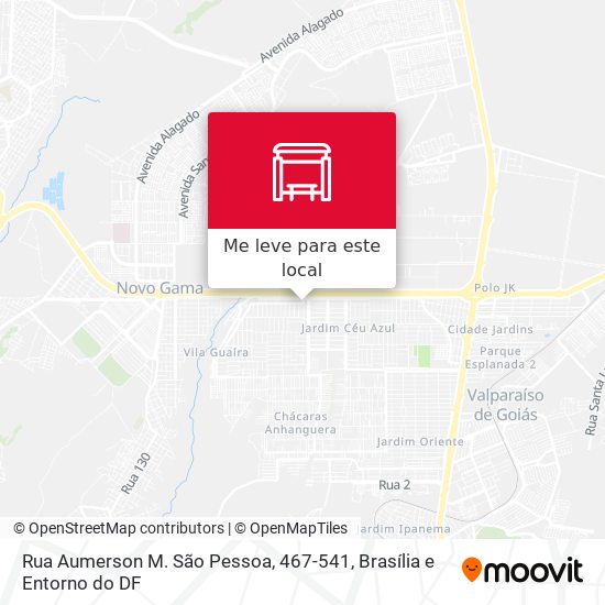 Rua Aumerson M. São Pessoa, 467-541 mapa