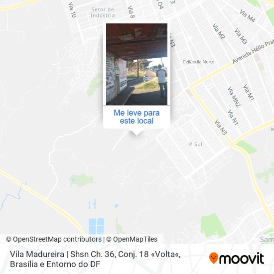 Vila Madureira | Shsn Ch. 36, Conj. 18 «Volta« mapa