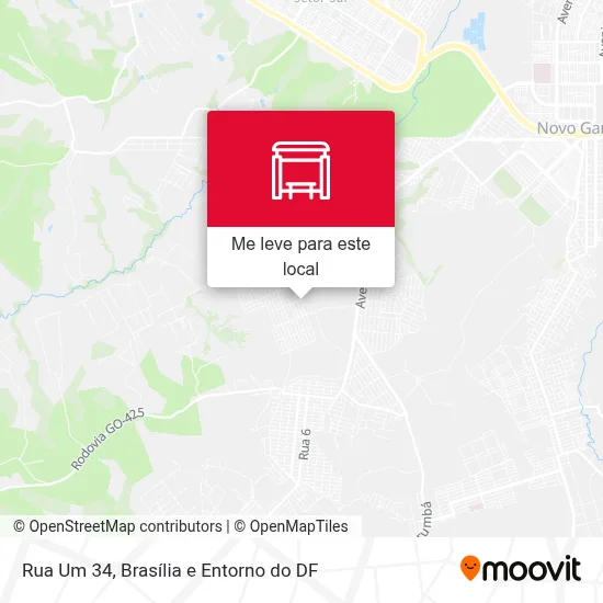 Rua Um 34 mapa
