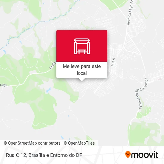 Rua C 12 mapa