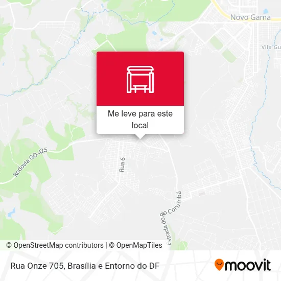 Rua Onze 705 mapa