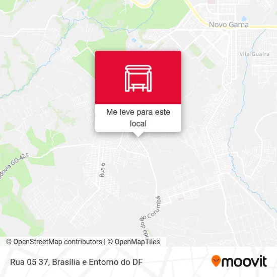 Rua 05 37 mapa