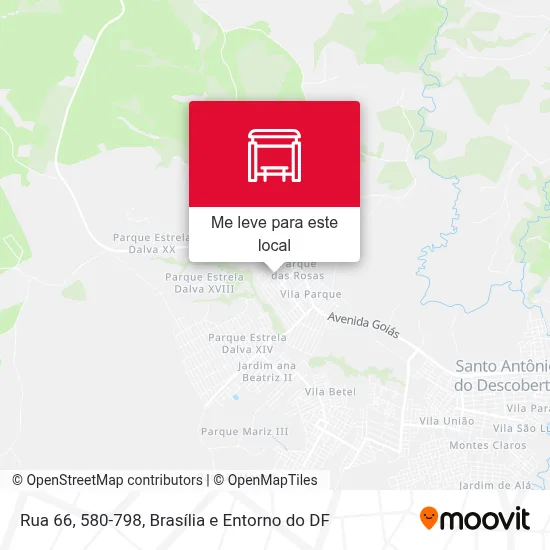 Rua 66, 580-798 mapa