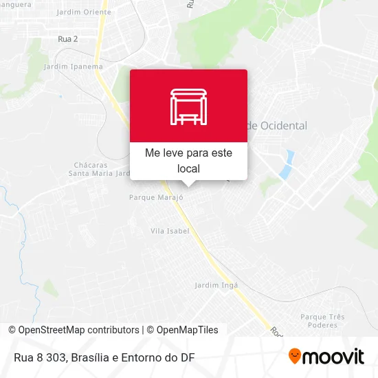 Rua 8 303 mapa