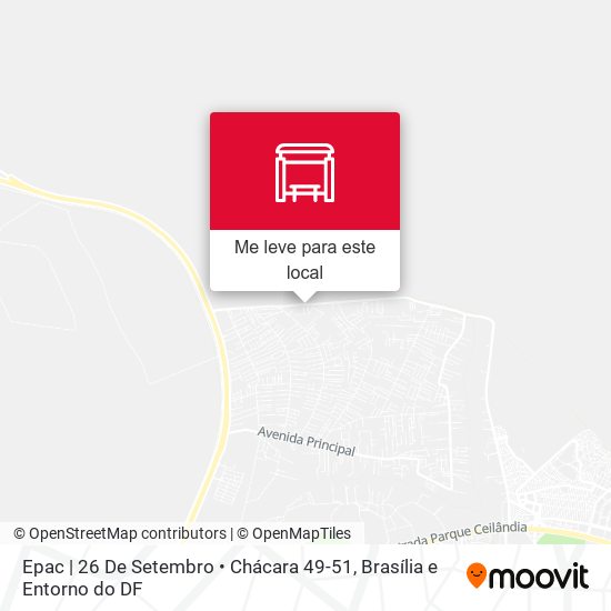 Epac | 26 De Setembro • Chácara 49-51 mapa