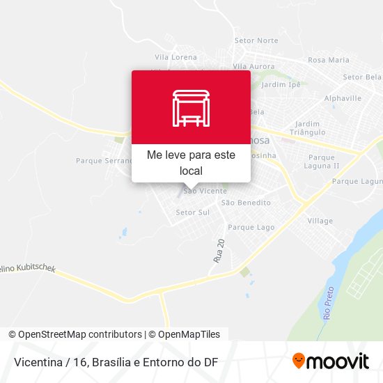 Vicentina / 16 mapa