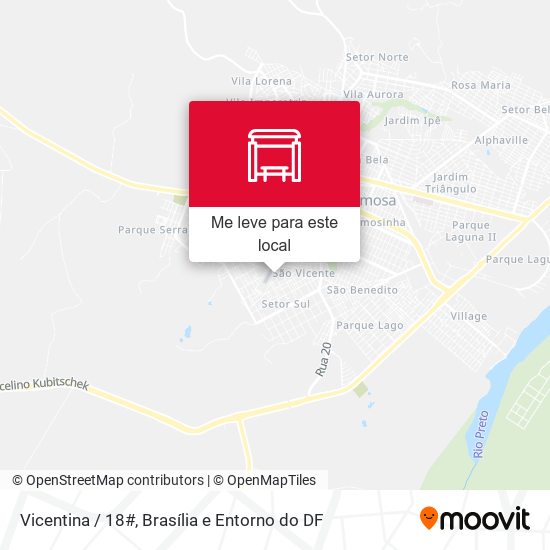 Vicentina / 18# mapa