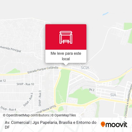 Av. Comercial | Jgs Papelaria mapa