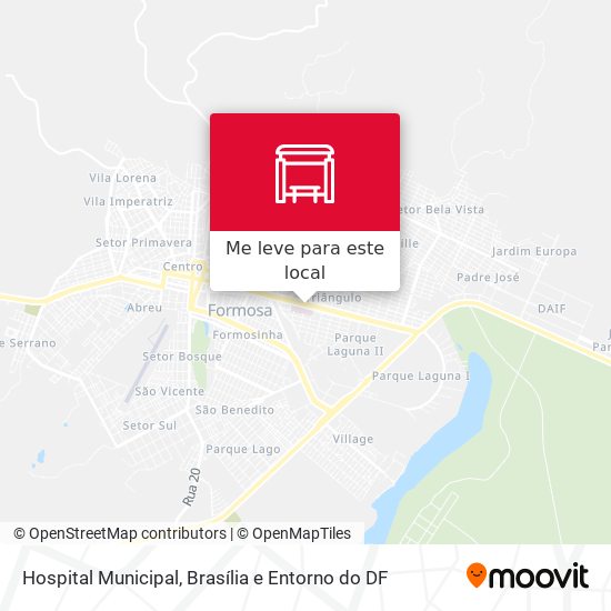 Hospital Municipal mapa