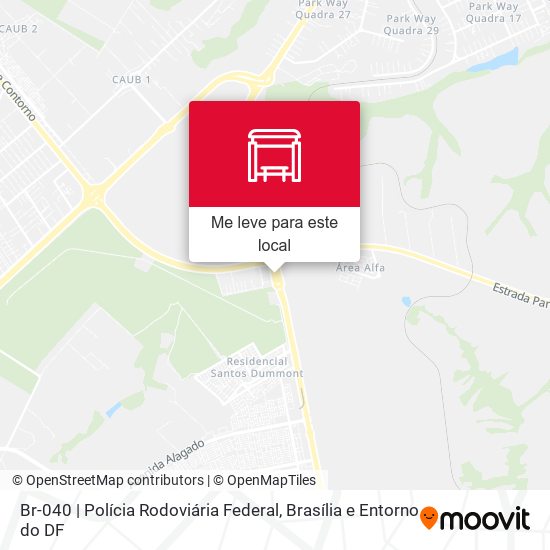 Br-040 | Polícia Rodoviária Federal mapa