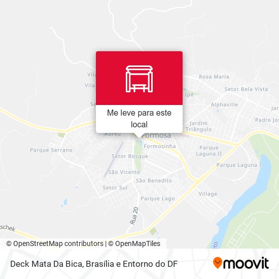 Deck Mata Da Bica mapa