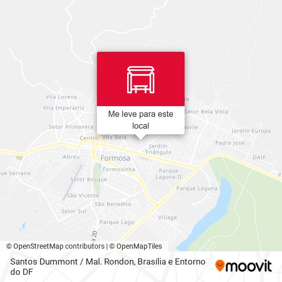 Santos Dummont / Mal. Rondon mapa