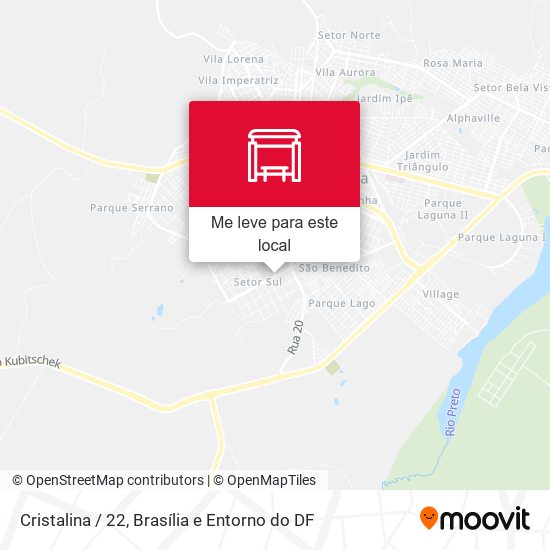 Cristalina / 22 mapa