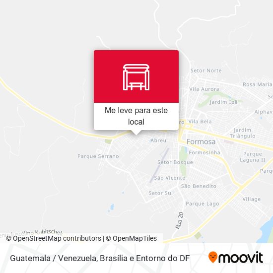 Guatemala / Venezuela mapa