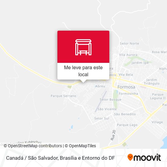 Canadá / São Salvador mapa