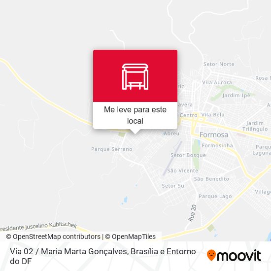 Via 02 / Maria Marta Gonçalves mapa