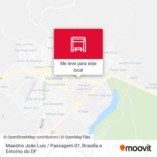 Maestro João Luis / Passagem 01 mapa