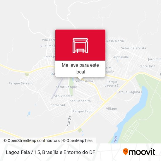 Lagoa Feia / 15 mapa