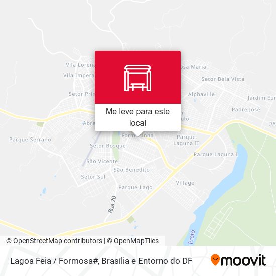 Lagoa Feia / Formosa# mapa