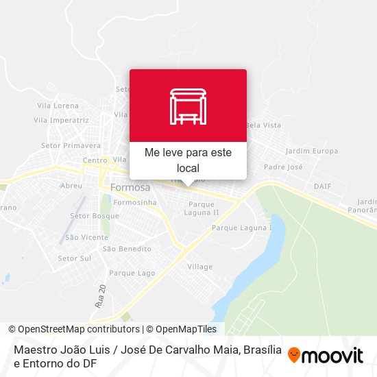 Maestro João Luis / José De Carvalho Maia mapa