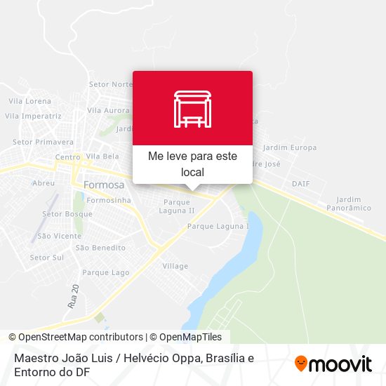 Maestro João Luis / Helvécio Oppa mapa