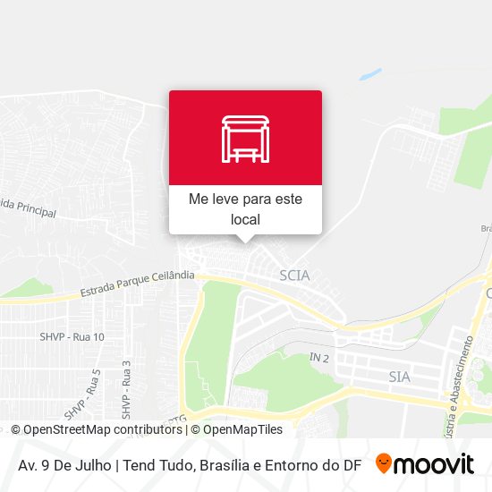 Av. 9 De Julho | Tend Tudo mapa