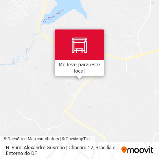 N. Rural Alexandre Gusmão | Chácara 12 mapa