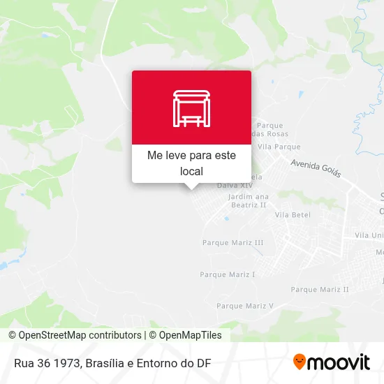 Rua 36 1973 mapa