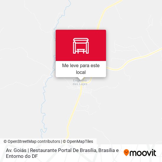 Av. Goiás | Restaurante Portal De Brasília mapa