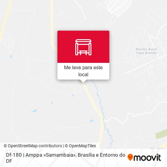 Df-180 | Amppa »Samambaia» mapa