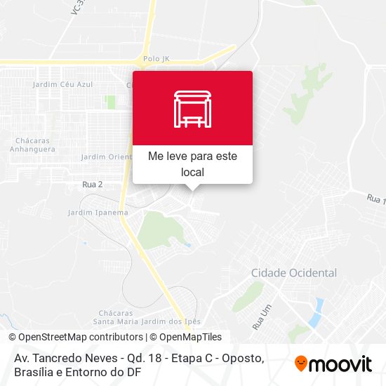 Av. Tancredo Neves - Qd. 18 - Etapa C - Oposto mapa