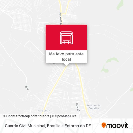 Guarda Civil Municipal mapa