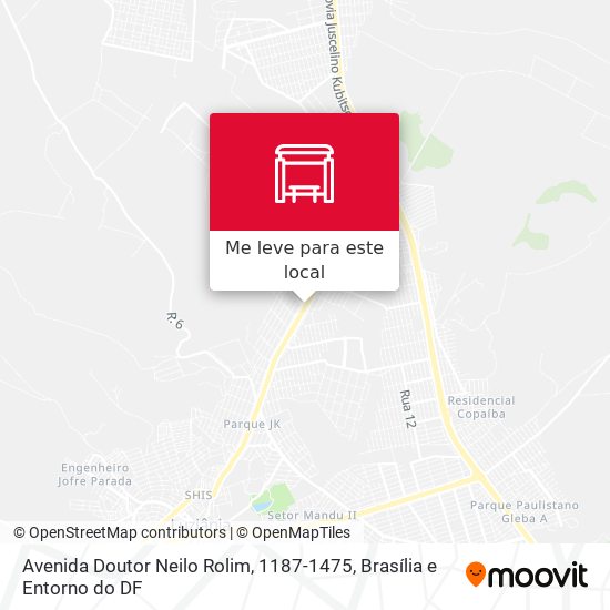 Avenida Doutor Neilo Rolim, 1187-1475 mapa