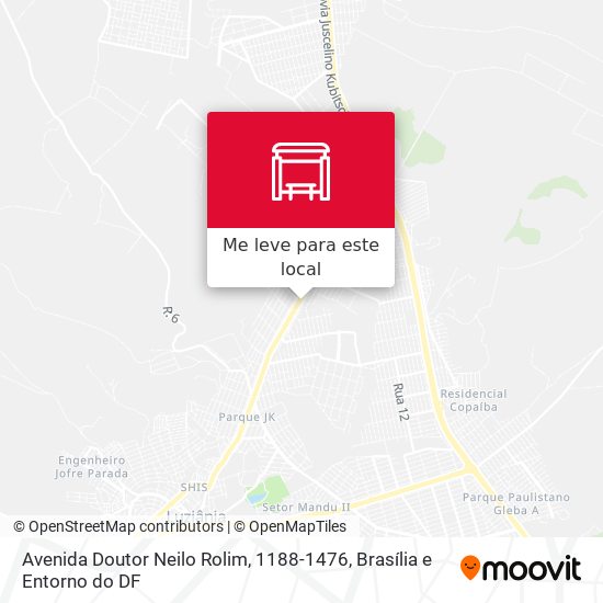 Avenida Doutor Neilo Rolim, 1188-1476 mapa