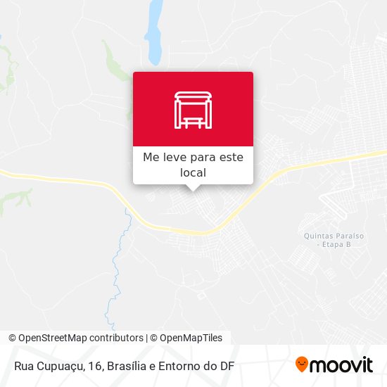 Rua Cupuaçu, 16 mapa