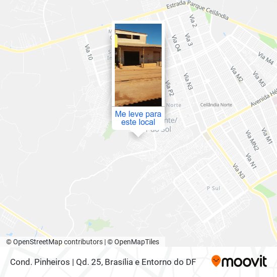 Cond. Pinheiros | Qd. 25 mapa