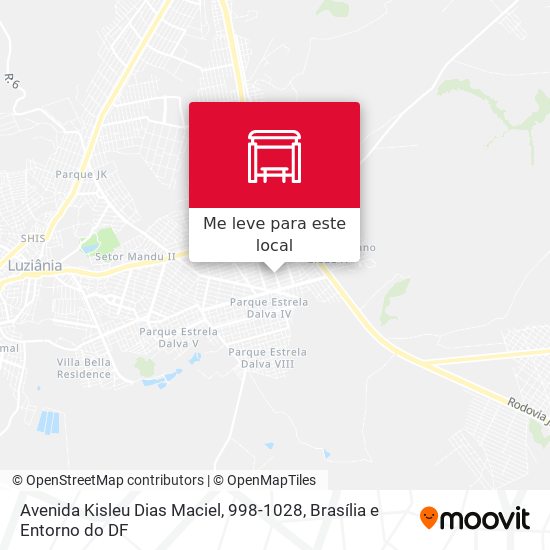 Avenida Kisleu Dias Maciel, 998-1028 mapa