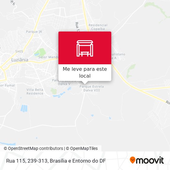 Rua 115, 239-313 mapa