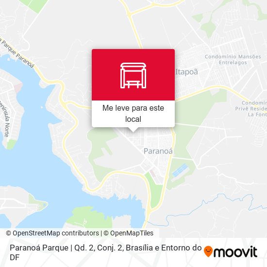 Paranoá Parque | Qd. 2, Conj. 2 mapa