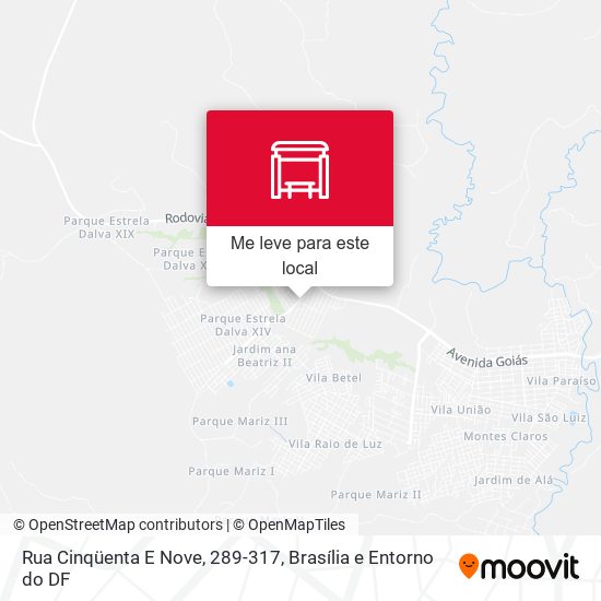 Rua Cinqüenta E Nove, 289-317 mapa