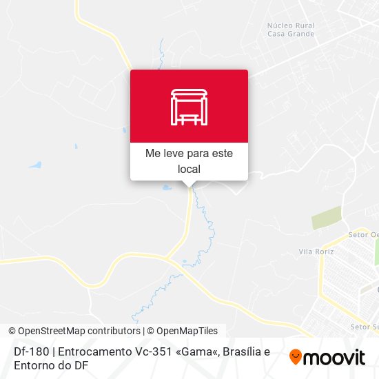 Df-180 | Entrocamento Vc-351 «Gama« mapa