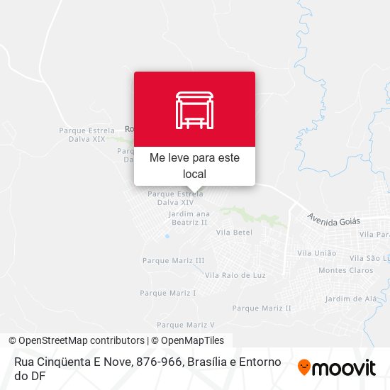 Rua Cinqüenta E Nove, 876-966 mapa
