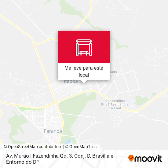 Av. Murão | Fazendinha Qd. 3, Conj. D mapa