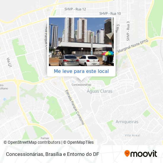 Concessionárias mapa