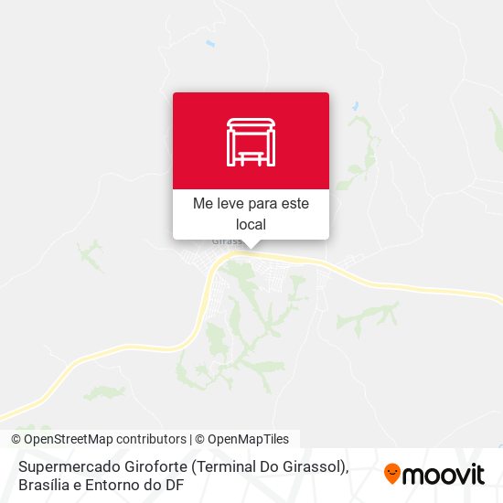 Supermercado Giroforte (Terminal Do Girassol) mapa