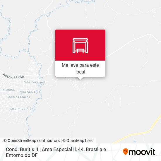 Cond. Buritis II | Área Especial Ii, 44 mapa
