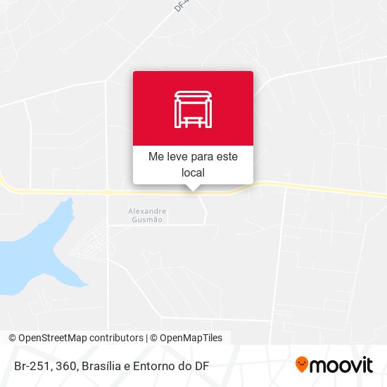 Br-251, 360 mapa